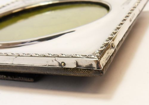 EDWARDIAN SILVER PHOTOGRAPH FRAME HENRY MATTHEWS BIRMINGHAM 1908 - ADDITIONAL PHOTO 4