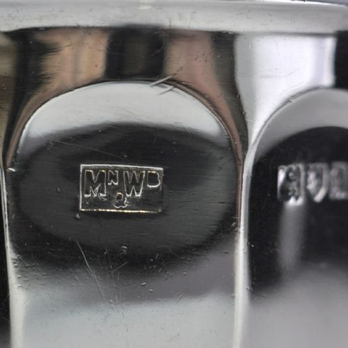 SILVER EGG CUP BY MAPPIN WEBB HALLMARKED LONDON 1931 NJL9610 - ADDITIONAL PHOTO 3