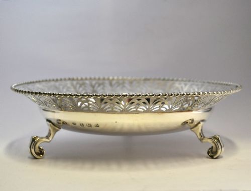 ART DECO SILVER BOWL ADIE BROTHERS BIRMINGHAM 1913NJL 10044 - ADDITIONAL PHOTO 1