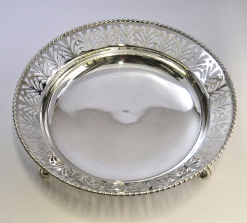 ART DECO SILVER BOWL ADIE BROTHERS BIRMINGHAM 1913NJL 10044 - ADDITIONAL PHOTO 3