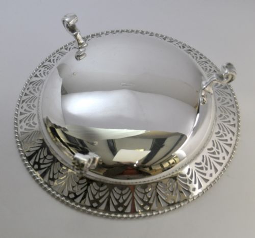 ART DECO SILVER BOWL ADIE BROTHERS BIRMINGHAM 1913NJL 10044 - ADDITIONAL PHOTO 4