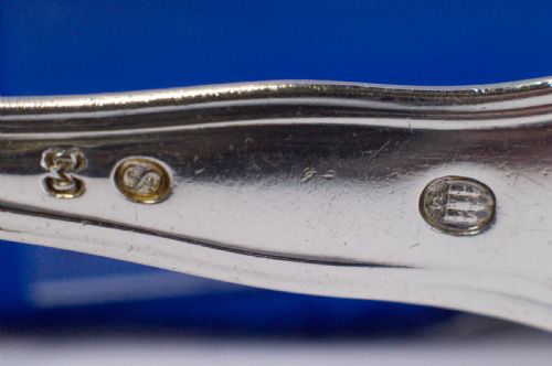 SCANDINAVIAN SILVER CADDY SPOON 1934 JOHANNES SIGGARD NJL9588 - ADDITIONAL PHOTO 4
