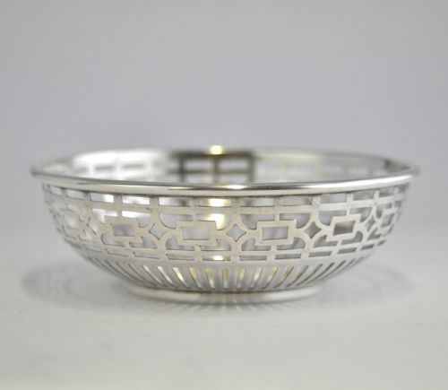 george v silver bowl birmingham 1911 by boots pure drug company njl10182 - CATEGORY: ANTIQUE SILVER - DATED 1920