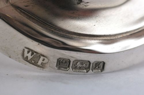 PAIR SILVER PEPPER POTS SHEFFIELD 1910 WALTER ADAMS PHILLIPS NJL9530 - ADDITIONAL PHOTO 7