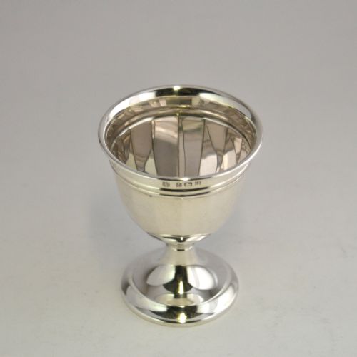 SILVER EGG CUP BIRMINGHAM 1932 BARKER BROS - ADDITIONAL PHOTO 3