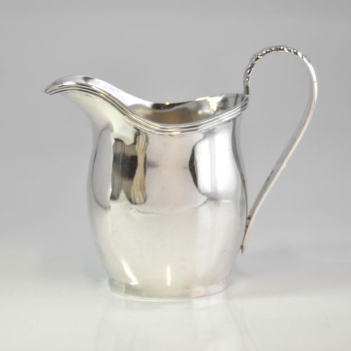HELMET FORM SILVER CREAM JUG CHESTER 1934 BLANCKENSEE SONS NJL10309 - ADDITIONAL PHOTO 1