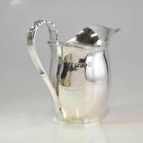HELMET FORM SILVER CREAM JUG CHESTER 1934 BLANCKENSEE SONS NJL10309 - ADDITIONAL PHOTO 3