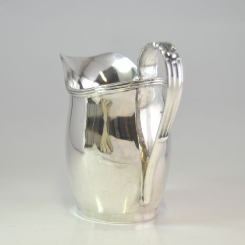 HELMET FORM SILVER CREAM JUG CHESTER 1934 BLANCKENSEE SONS NJL10309 - ADDITIONAL PHOTO 4