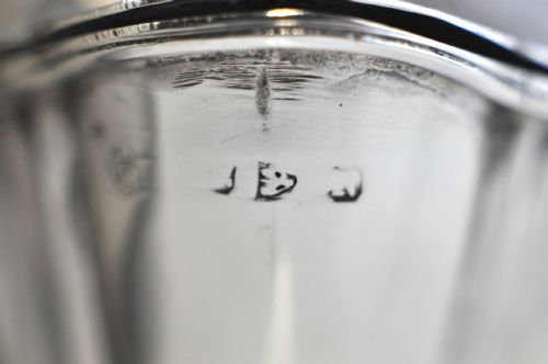 SILVER FLUTED MUSTARD POT CHESTER 1896 NATHAN HAYES - ADDITIONAL PHOTO 11