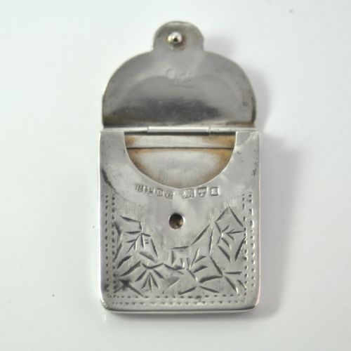 RARE 'SATCHEL'EDWARDIAN STAMP CASE CHESTER 1905 BOOTS PURE DRUG CO NJL10301 - ADDITIONAL PHOTO 2