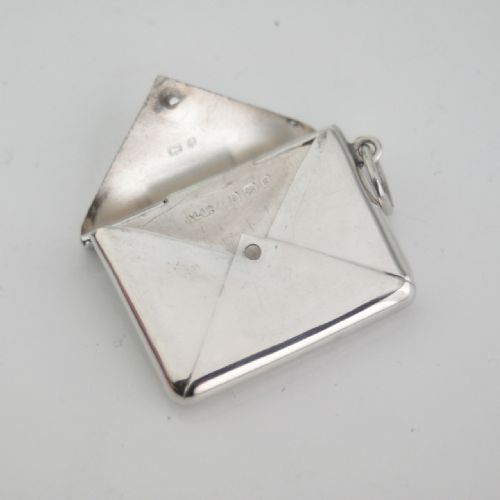 EDWARDIAN SILVER STAMP CASE BIRMINGHAM 1906 BY ADIE LOVEKIN - ADDITIONAL PHOTO 1