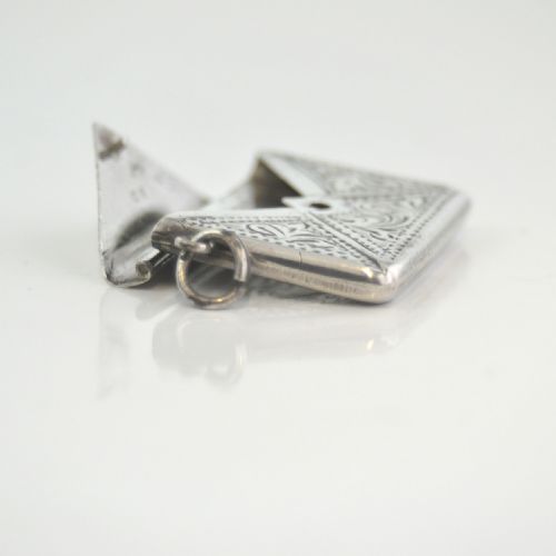 FINELY DETAILED SILVER STAMP CASE BIRMINGHAM 1915 BY ADIE LOVEKIN NJL10304 - ADDITIONAL PHOTO 3