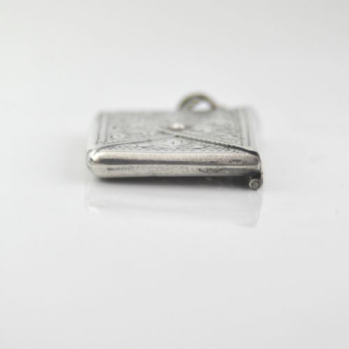 FINELY DETAILED SILVER STAMP CASE BIRMINGHAM 1915 BY ADIE LOVEKIN NJL10304 - ADDITIONAL PHOTO 4