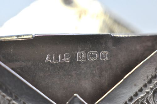 FINELY DETAILED SILVER STAMP CASE BIRMINGHAM 1915 BY ADIE LOVEKIN NJL10304 - ADDITIONAL PHOTO 6