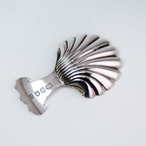 GEORGIAN SILVER SHELL CADDY SPOON BY PA BATEMAN LONDON 1797NJL10390 - ADDITIONAL PHOTO 3
