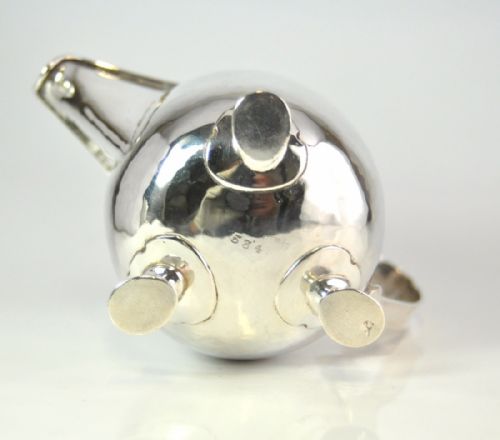ARTS CRAFTS SILVER CREAM JUG HALLMARKED BIRMINGHAM 1913 G L CONNELL LTD NJL10654 - ADDITIONAL PHOTO 7