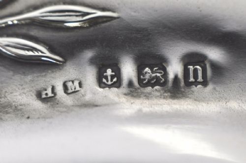 SILVER HAND MIRROR HALLMARKED BIRMINGHAM 1912 HENRY MATTHEWS NJL10671 - ADDITIONAL PHOTO 6
