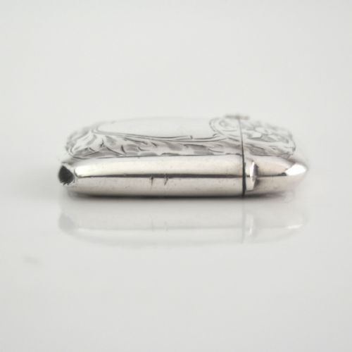 SILVER VESTA CASE BIRMINGHAM 1915 W H HASELER - ADDITIONAL PHOTO 4