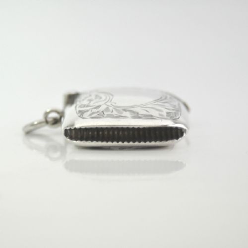 SILVER VESTA CASE BIRMINGHAM 1915 W H HASELER - ADDITIONAL PHOTO 6