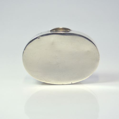 SILVER BOX CRYSTAL SET LID BIRMINGHAM 1930 BY HW - ADDITIONAL PHOTO 7