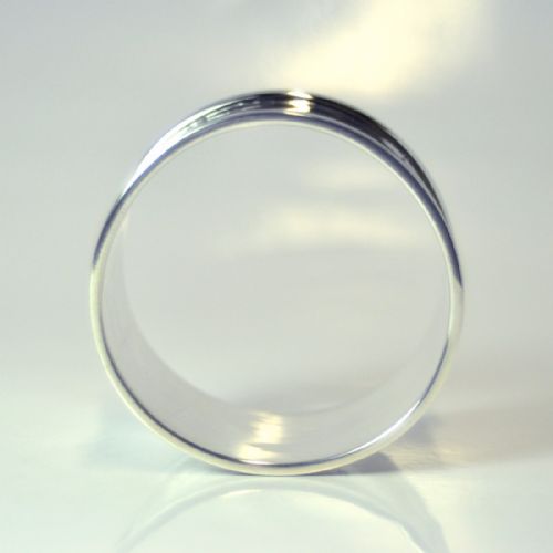 SILVER NAPKIN RING BIRMINGHAM 1928 ALEXANDER CLARK CO - ADDITIONAL PHOTO 2