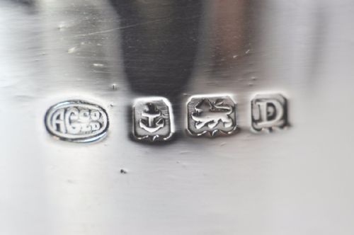 SILVER NAPKIN RING BIRMINGHAM 1928 ALEXANDER CLARK CO - ADDITIONAL PHOTO 4