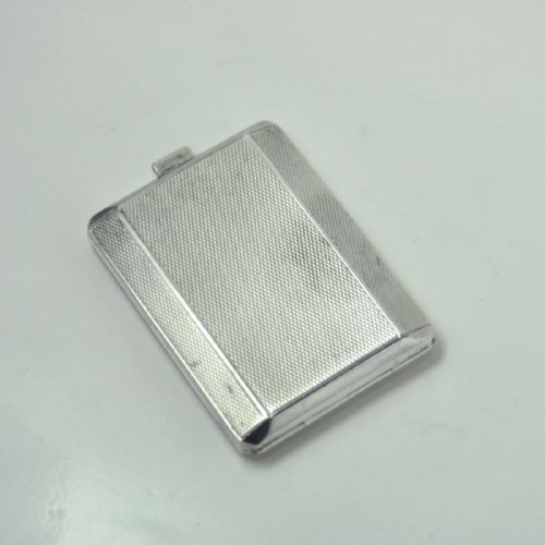 ART DECO SILVER MATCH BOOK CASE LONDON 1934 MAPPIN WEBB - ADDITIONAL PHOTO 1