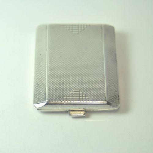 ART DECO SILVER MATCH BOOK CASE LONDON 1934 MAPPIN WEBB - ADDITIONAL PHOTO 6