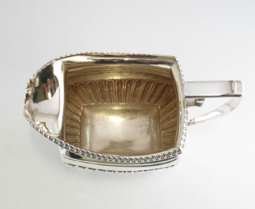 SILVER CREAM JUG LONDON 1809 A G BURROWS - ADDITIONAL PHOTO 6