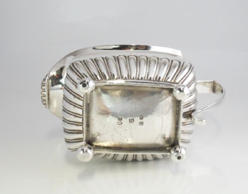 SILVER CREAM JUG LONDON 1809 A G BURROWS - ADDITIONAL PHOTO 7