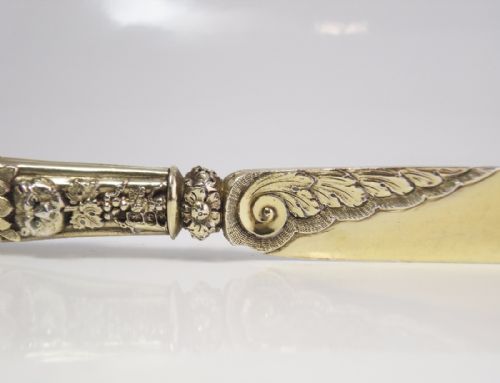 SILVER GILT GEORGE IV CHRISTENING SET LONDON 1821 - ADDITIONAL PHOTO 9