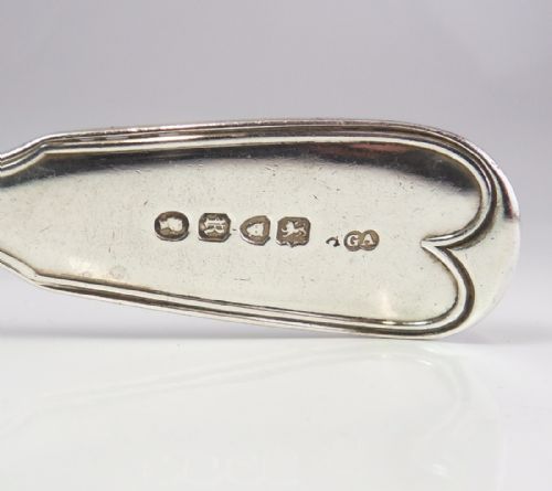 SET OF 6 SILVER TABLESPOONS HALLMARKED LONDON 18421852 - ADDITIONAL PHOTO 9