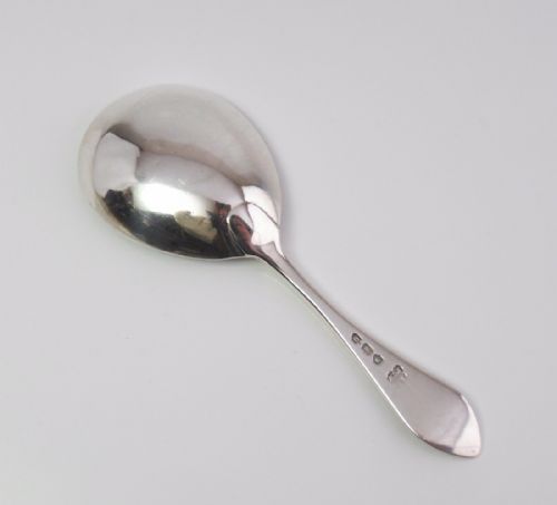 SILVER CADDY SPOON LONDON 1891 JAMES WAKELY FC WHEELER - ADDITIONAL PHOTO 3
