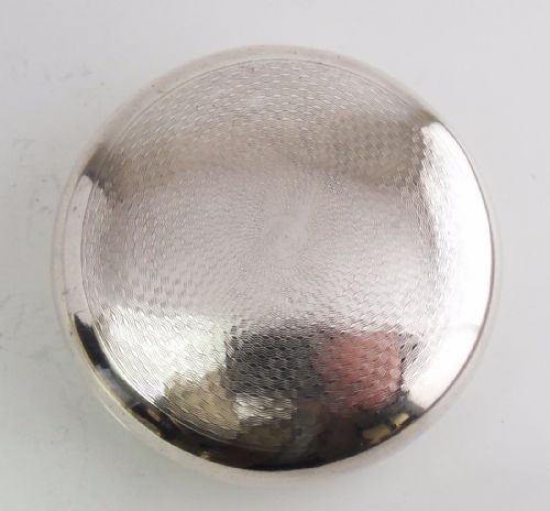 SILVER SQUEEZE TABACCO POT BIRMINGHAM 1911 MAPPIN WEBB - ADDITIONAL PHOTO 5