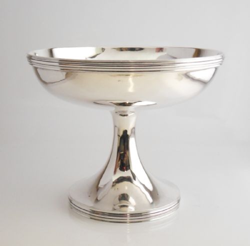 SILVER TAZZA OR BOWL GLASGOW 1912 RW SORLEY - ADDITIONAL PHOTO 1