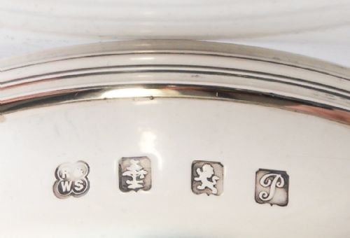 SILVER TAZZA OR BOWL GLASGOW 1912 RW SORLEY - ADDITIONAL PHOTO 4