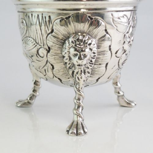 SILVER ANIMAL DECORATION CREAM JUG BIRMINGHAM 1895 - ADDITIONAL PHOTO 7