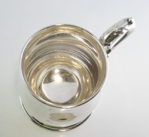 SILVER BALUSTER TANKARD MUG LONDON 1935 - ADDITIONAL PHOTO 5