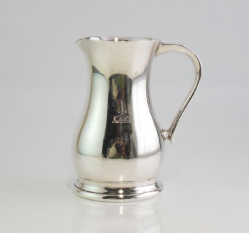silver cream jug sheffield 1913 thomas bradbury - CATEGORY: ANTIQUE SILVER - DATED EDWARDIAN