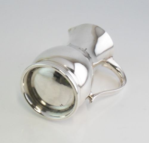SILVER CREAM JUG SHEFFIELD 1913 THOMAS BRADBURY - ADDITIONAL PHOTO 5