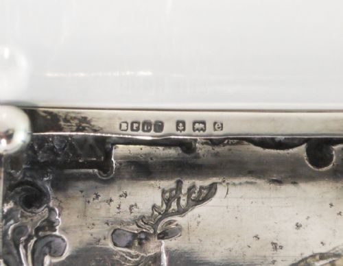 SCENIC SILVER MATCH BOX COVER BIRMINGHAM 1904 - ADDITIONAL PHOTO 7