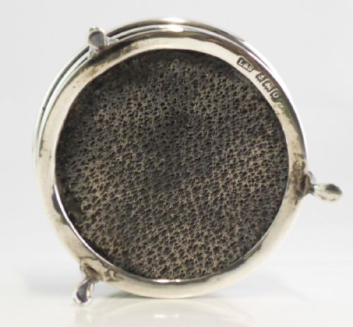 SILVER TORTOISESHELL BOX BIRMINGHAM 1913 LEVI SALAMAN - ADDITIONAL PHOTO 7