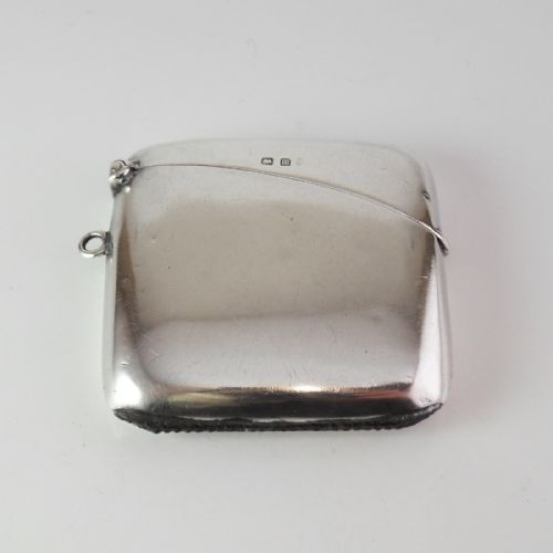 LARGE SILVER VESTA CASE BIRMINGHAM 1911 NJL11089 - ADDITIONAL PHOTO 3