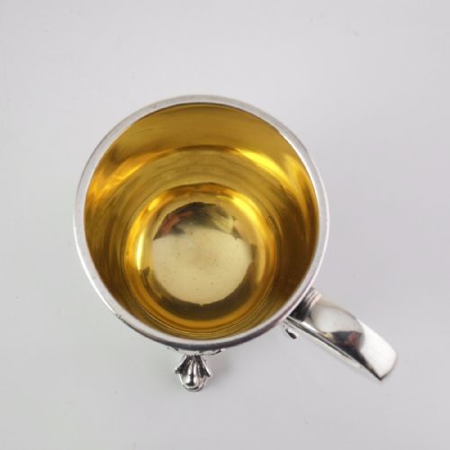 EDWARDIAN SILVER CHRISTENING MUG LONDON 1910 WM HUTTON SONS - ADDITIONAL PHOTO 6