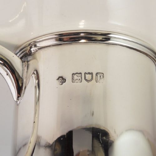 EDWARDIAN SILVER CHRISTENING MUG LONDON 1910 WM HUTTON SONS - ADDITIONAL PHOTO 7