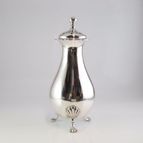 SILVER SUGAR CASTER SIFTER SHEFFIELD 1905 LEE WIGFALL - ADDITIONAL PHOTO 1