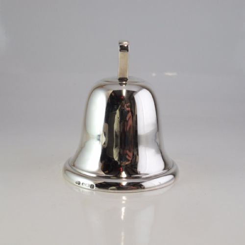FINE SILVER TABLE BELL BIRMINGHAM 1924 BY DEAKIN FRANCIS - ADDITIONAL PHOTO 1