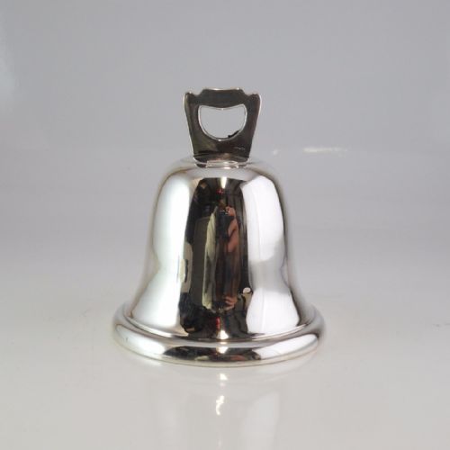 FINE SILVER TABLE BELL BIRMINGHAM 1924 BY DEAKIN FRANCIS - ADDITIONAL PHOTO 2