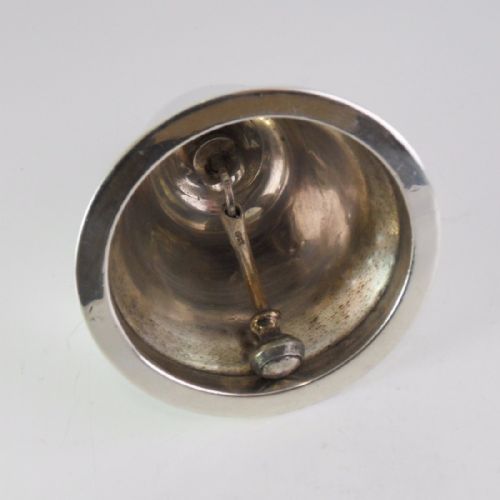 FINE SILVER TABLE BELL BIRMINGHAM 1924 BY DEAKIN FRANCIS - ADDITIONAL PHOTO 4
