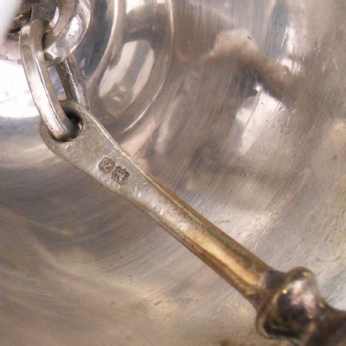 FINE SILVER TABLE BELL BIRMINGHAM 1924 BY DEAKIN FRANCIS - ADDITIONAL PHOTO 5